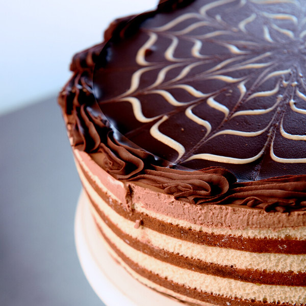 Triple Chocolate Mousse Cake - Image 3