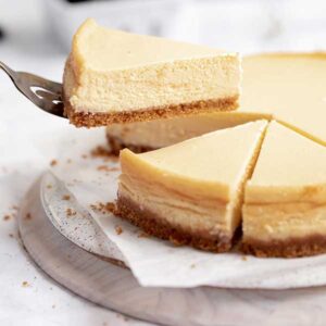 Plain cheesecake