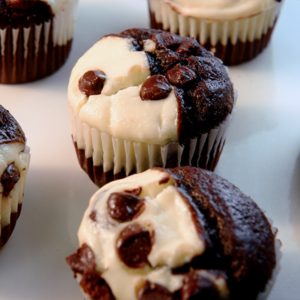 Black bottom cupcakes